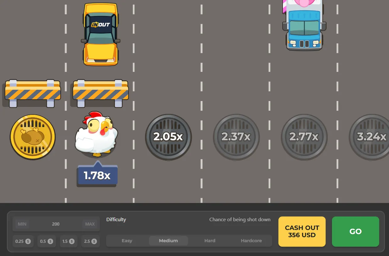 Chicken Cross demo
